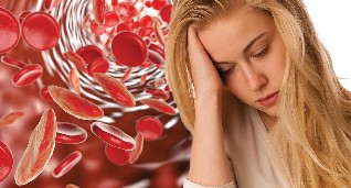 Anemia, which are caused by parasites